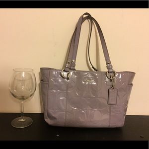 Purple Coach Purse